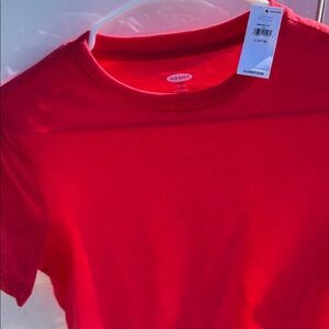 Old Navy Vibrant Red Tee